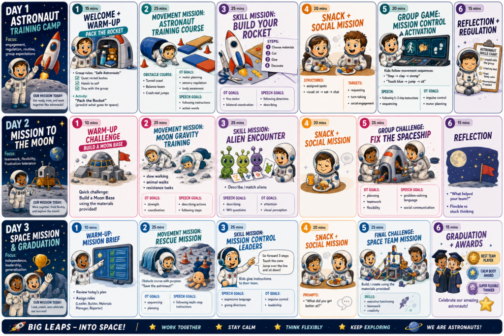 Big Leaps Activity Cards