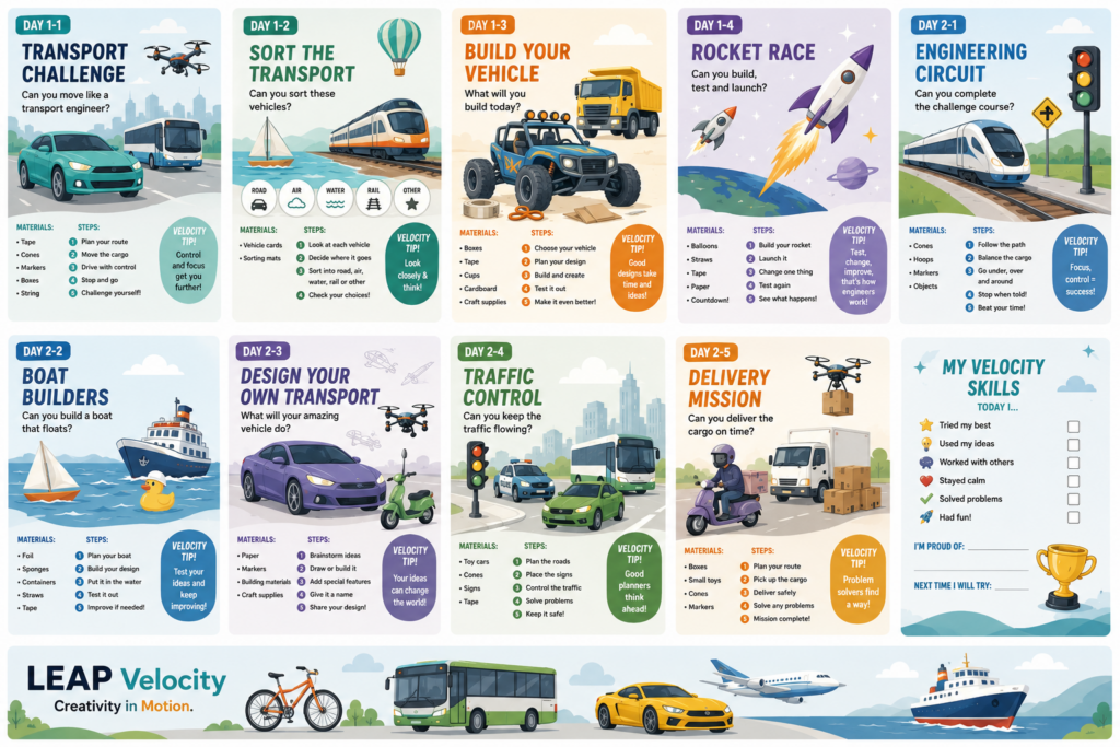 Activity Cards