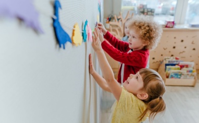 Kids Taking Part In Paediatric Occupational Therapy Through Play Based Programs